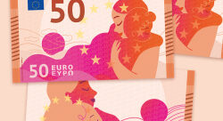 Billet de 50 euros - Adolie Day-illustrateur
