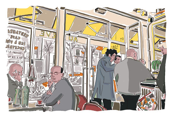 Café au déjeuner