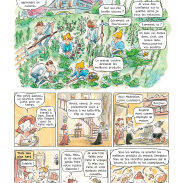 Famille jardinière et cuisine
