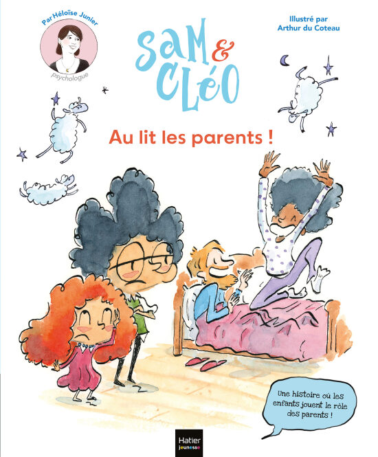 Sam & Cleo au lit les parents !