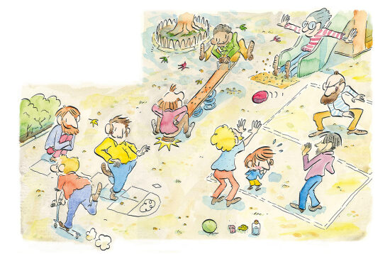 Enfants au jeu