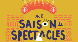 Une saison de spectacles - Céline Collaud-graphiste