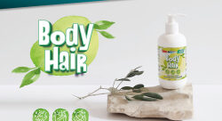Body Hair, savon main, corps et cheveux - Gwenaëlle Goaziou-graphiste