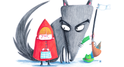 Le petit chaperon rouge - Ingrid Ksiazyk-illustrateur-jeunesse