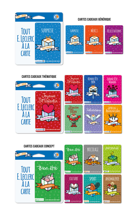 cartes cadeaux generique