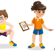 Enfants en activité sportive