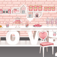 Table de dessert pour un anniversaire