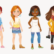 Quatre femmes de diverses origines et âges