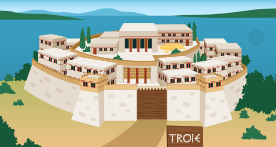 ville antique en Grèce