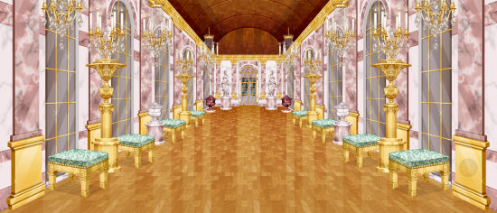 Salle de bal luxueuse