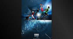 Couverture de la plaquette de BCO Sport Agency - Laurent Marchet-graphiste