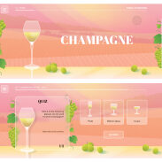 Dégustation de champagne