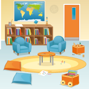 Salon de lecture pour enfants