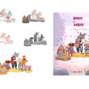 Illustration de couverture du livre Rouge et Carou