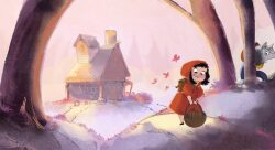Little Red Riding Hood and the Wolf - MiloL Morassi-illustrateur-jeunesse