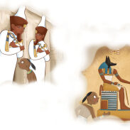 Pharaon et enfants