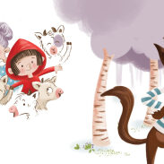 Loup et Petit Chaperon Rouge