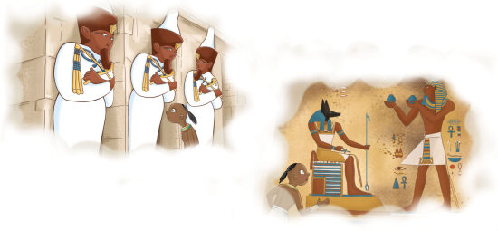 Pharaon et enfants
