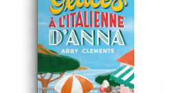 LES DIVINES GLACES € L€™ITALIENNE D€™ANNA - LETTERING - Illustration : Lucia Calfapietra - Publisher : Pocket - Nicolò GIACOMIN-graphiste
