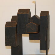 Modèle de ville en bois