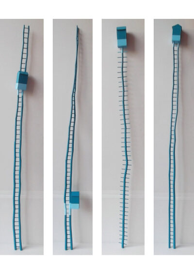 Escalier bleu