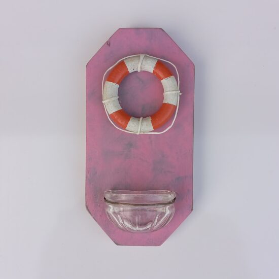 Bouée rouge et blanc