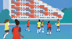 "En Terrain Libre"- Comédie musicale- Oh les films! Cinépshere - sarah williamson-illustrateur